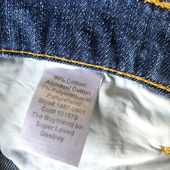 Current/Elliot Aritzia Distressed Jeans| s 26 - Picture 6 of 7